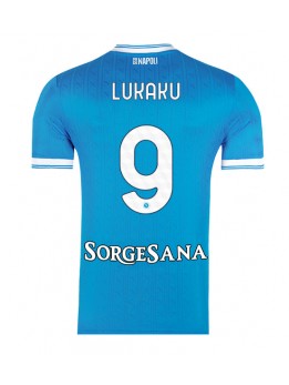 SSC Napoli Romelu Lukaku #9 Replika Hemmakläder 2025-26 Kortärmad